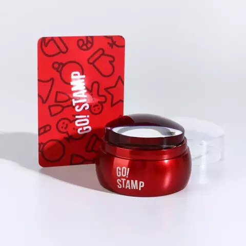 Штамп и мини-скрапер GO STAMP Ornament