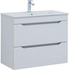 Aquanet 330459 Тумба Практика 80 2 ящ. цв.белый матовый (330459)