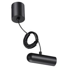 База накладная для ввода питания с заглушкой и проводом-подвесом Novotech GLAT 359385 KONST NT24