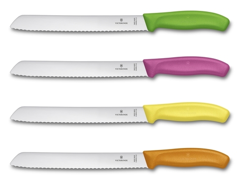 Нож Victorinox для хлеба, оранжевый (6.8636.21L9B)