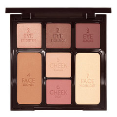 Палетка для лица Charlotte Tilbury Instant Look In a Palette Gorgeous Glowing Beauty