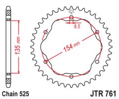 Звезда JT JTR761