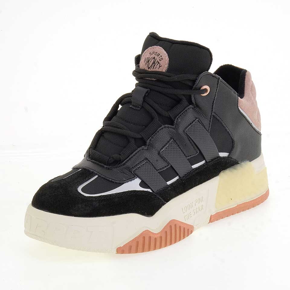 Кроссовки женские V.I.KONTY GL057-1 черные