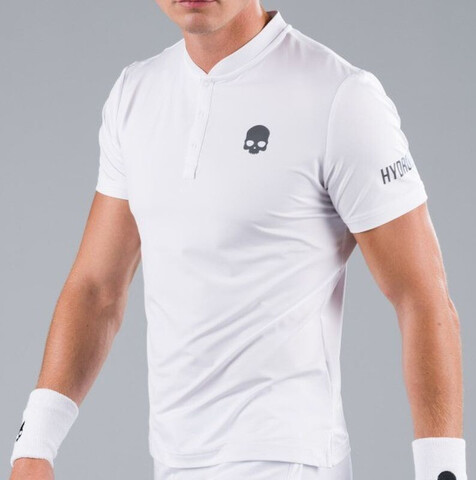Поло теннисное Hydrogen Tech Serafino Man - white