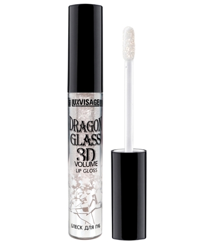 Dragon Glass Блеск для губ 3D volume тон 04 frozen 2,8г Lux Visage