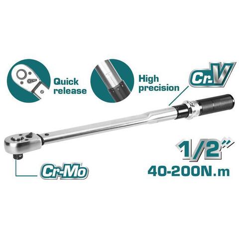 Ключ динамометрический 1/2 500мм , THPTW200N2
