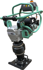 Вибротрамбовка бензиновая GIKS RM72D - [70 кг / 12 кН / Dinking DK168F]