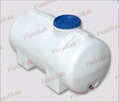 Ёмкость пластиковая пищевая Пластбак 300 л. (330 л.) Горизонтальная (126x60x66см;белый) - арт.556186