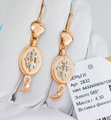 2832  - Длинные серьги 