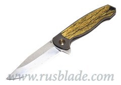 Cheburkov Custom Wolf Damascus Giraffe's bone 