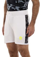 Теннисные шорты Hydrogen Camo Tech Shorts - anthracite comouflage/white/yellow fluo