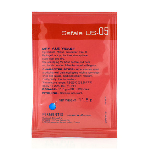 Дрожжи Safale US-05 (11.5 гр)