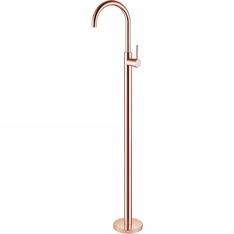 Смеситель ABBER Wasser Kreis AF8141RG напольный для раковины, розовое золото