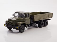 KRAZ-250 flatbed truck khaki  1:43 Legendary trucks USSR #63