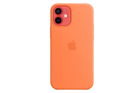 Чехол для IPhone 12 mini, Silicone Case with MagSafe, Kumquat (MHKN3ZM/A)