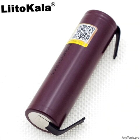 Аккумулятор Liitokala 18650 с контактами