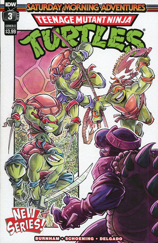 Teenage Mutant Ninja Turtles Saturday Morning Adventures Continued #3 (Cover C)