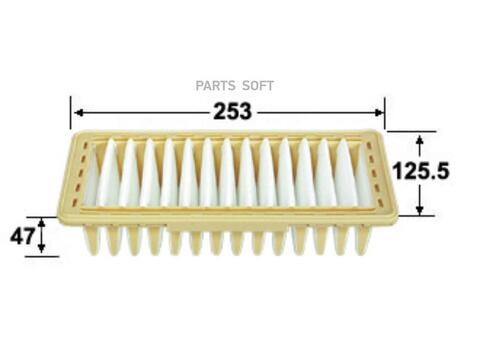Фильтр  воздушный  VIC  A-3021