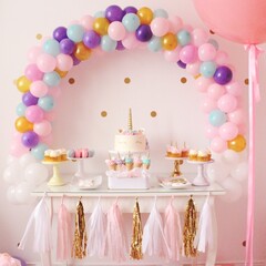 Pastel Unicorn Party