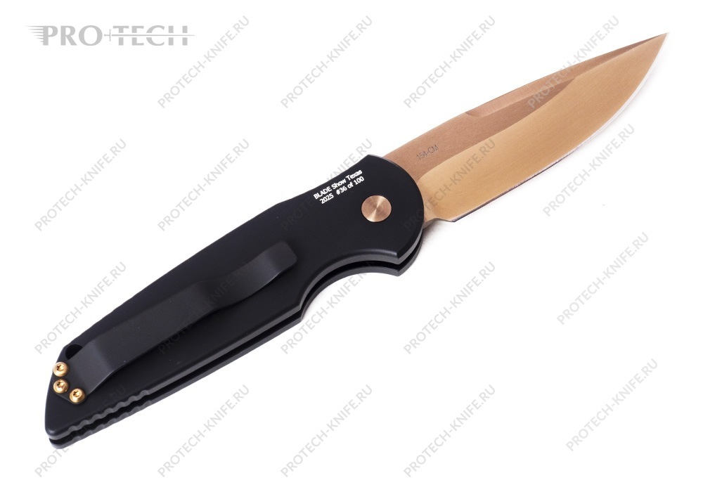 Нож Pro-Tech TR-3 Rose Gold 2025 Blade Show Texas - фотография 