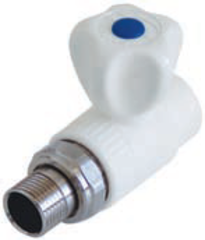 Кран шар.разборный прямой  20-1/2 KALDE