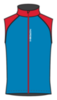 Детский разминочный жилет Nordski Jr.Premium Blue-Red