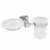 WasserKRAFT Lippe K-6526 Держатель стакана и мыльницы
