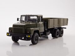 KRAZ-250 flatbed truck khaki  1:43 Legendary trucks USSR #63