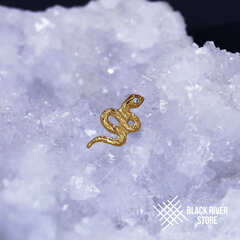 Snake Crystal PVD Yellow