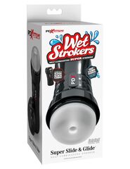 Мастурбатор в колбе Super Slide & Glide - 