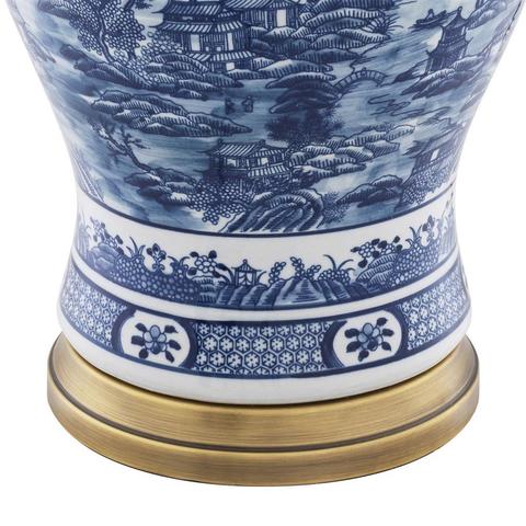 Настольная лампа Eichholtz 112085 Chinese Blue