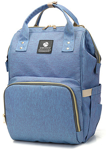 Сумка-рюкзак для Мам арт: 2105 Голубой