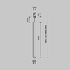 Трековый светильник Maytoni Focus led TR156-1-5W3K-B