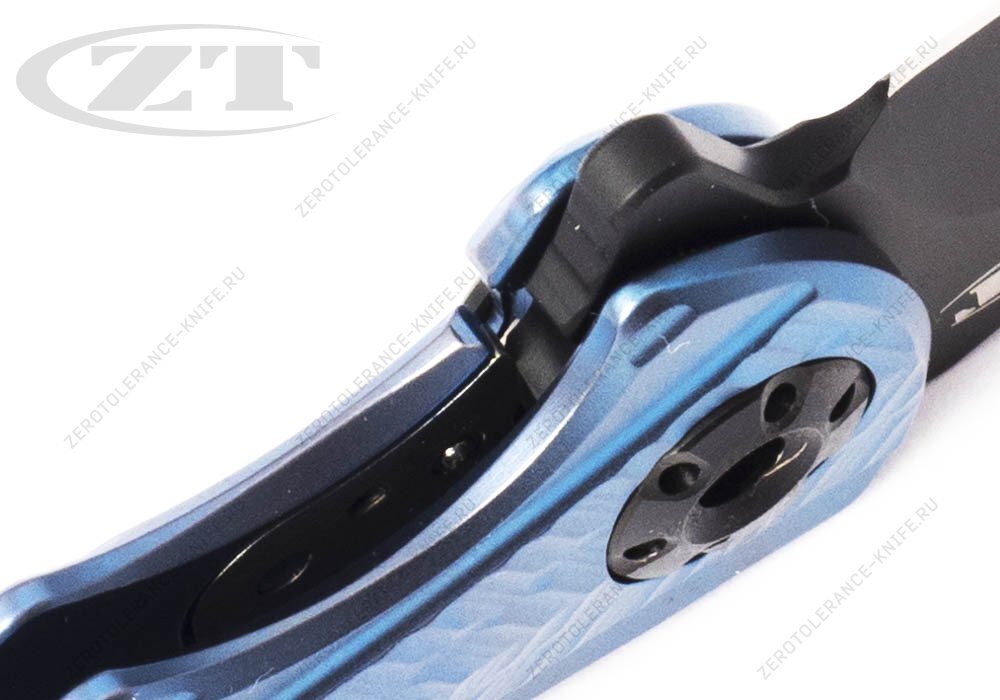 Нож Zero Tolerance 0609BLUBLK First 6 RJ Martin - фотография 