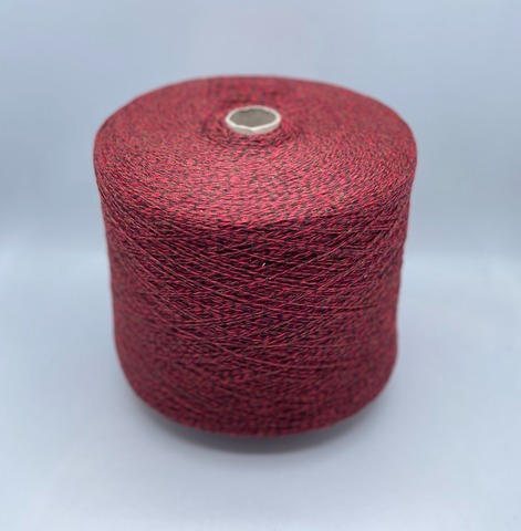Olimpias (пр.Италия),art- Soft Shetland, 12,9/2 645м/100гр, 100% Шерсть шетланд, цвет- Красно-малиновый+зеленый,мулине(a807),арт-35883