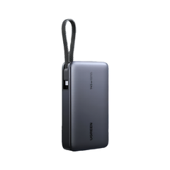 Внешний аккумулятор UGREEN PB551 (55992B) 145W Power Bank 20000mAh со вст. кабелем, серый космос