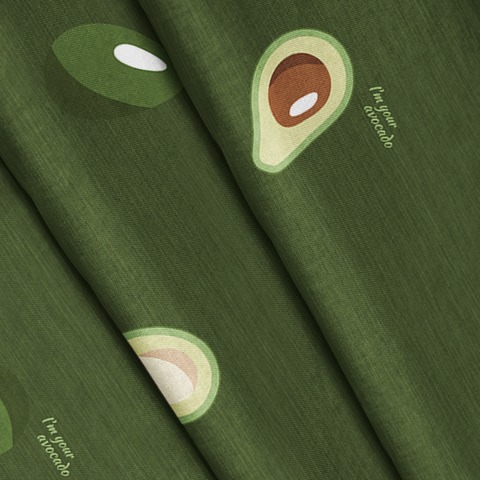 Комплект постельного евро-стандарт AVOCADO, 100% хлопок