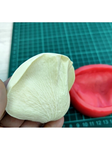 Молд пластиковый+Вайнер силиконовый лепесток розы 