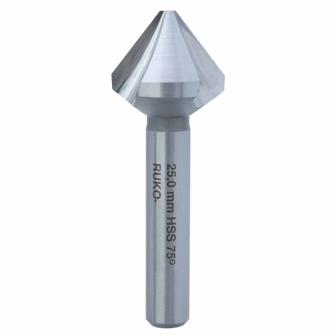 Зенковка ц/х 75° 25,0мм HSS-G 3z L67мм d10мм Ruko 102227