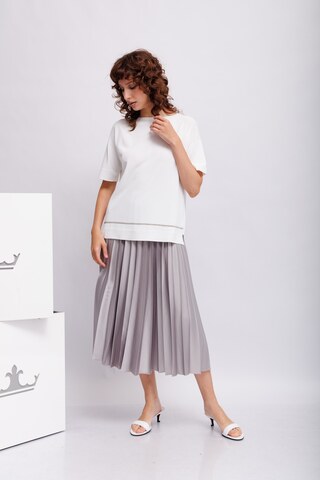 D.Exterior Юбка-плиссе атласная