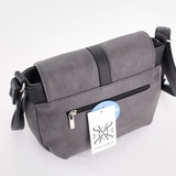 Сумка Саломея 106 македония серый + черный