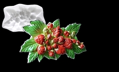 Силиконовый молд Композиция Ветка малины