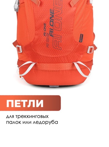 Картинка рюкзак туристический Ai One 2488 orange - 6