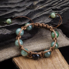 Браслет Шамбала. Морская волна Д 12мм.