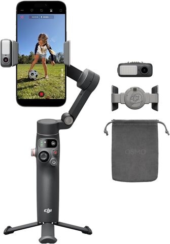 Электрический стабилизатор для смартфона DJI Osmo Mobile 8 Advanced Tracking Combo Черный | Black