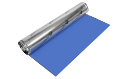 Подложка ALPINE FLOOR SILVER FOIL BLUE EVA 15000*1000*1,5 мм (в рулоне 15 м2)