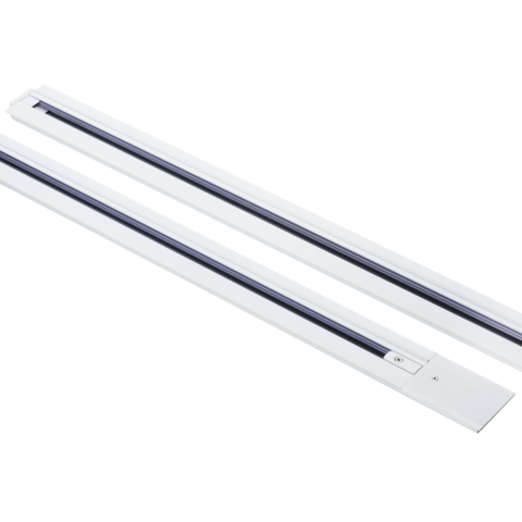 Шинопровод однофазный встраиваемый Barra Lightstar 501025 белый матовый 2м