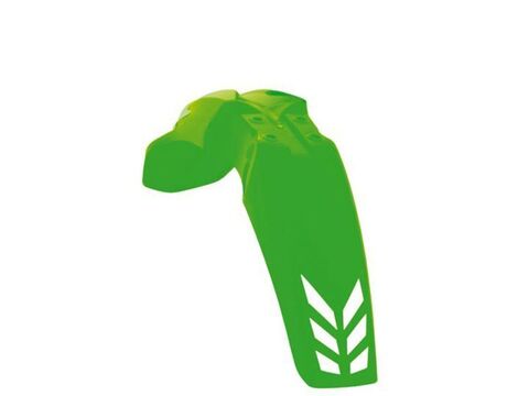 Крыло переднее KX250F 13-16 # KX450F 13-15 вентилируемое неон зеленое