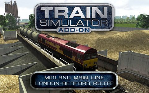 Train Simulator: Midland Main Line London-Bedford Route Add-On (для ПК, цифровой код доступа)