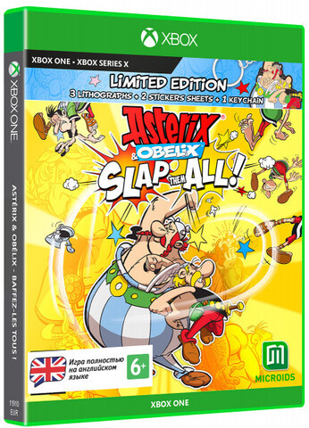 Asterix & Obelix Slap Them All Лимитированное издание (диск для Xbox One/Series X, полностью на английском языке)